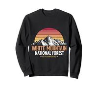 Design Retro Avventura nel Parco Nazionale White Mountain Felpa