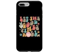 Design retrò con scritta "Let The GoodTimes Roll" Custodia per iPhone 7 Plus/8 Plus