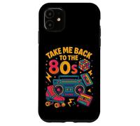 Design retrò con scritta "Take Me Back to the 80s" Custodia per iPhone 11