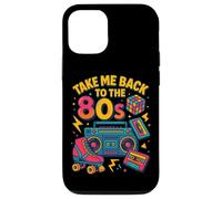 Design retrò con scritta "Take Me Back to the 80s" Custodia per iPhone 12/12 Pro