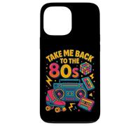 Design retrò con scritta "Take Me Back to the 80s" Custodia per iPhone 13 Pro Max