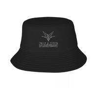 Design retrò, Falling in Reverse Rock Logo Bucket Hat Anime Hat Rave Bobble Hat Gentleman Men Women's