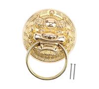 Design retrò in ottone Knocker per porta della porta per la testa per mobili