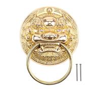 Design retrò in ottone Knocker per porta della porta per la testa per mobili