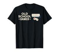 Design retrò per Console Old School Gamer Maglietta