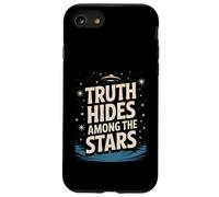Design retrò UFO Alien Conspiracy Custodia per iPhone SE (2020) / 7/8