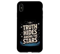 Design retrò UFO Alien Conspiracy Custodia per iPhone XS Max