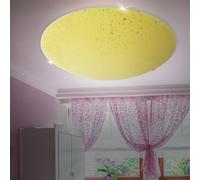 Design RGB LED Coprire Lampada Gioco Camera Ragazzi Vetro Faretto Telecomando [EEK: F]