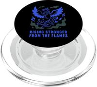Design "Rising Stronger Phoenix" - Inspirational PopSockets PopGrip per MagSafe