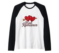Design Romantico Senza fine Maglia con Maniche Raglan