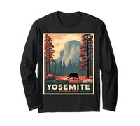 Design scenografico del Parco Nazionale e Un Orso Grizzly, Uno Yosemite Maglia a Manica