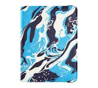 Design semplice ma potente portafoglio da viaggio in pelle porta passaporto impermeabile denaro e porta carte per gli uomini accessori da viaggio