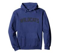 Design Semplice Wildcats Felpa con Cappuccio