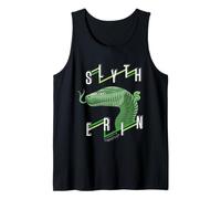 Design Serpeverde a Strisce Verdi Serpente Canotta