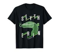 Design Serpeverde a Strisce Verdi Serpente Maglietta