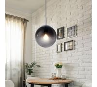 Design Sfera Pendolo Lampada Da Soffitto Fumè Per Camera Ospiti In Vetro [EEK: Non valutato]