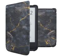 Design Slim Soft Case Sleepcover Bookcase zonder stand adatta per Pocketbook Tou