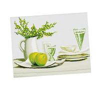 Design Stampato Del Kit A Punto Croce 11ct Timbrato "Green Summer Pomerognoon