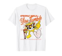 Design Stravagante e ispiratore con Scritta Sparkle While You Tumble Maglietta