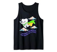 Design Super Eroe dei Denti - Salvare Il Mondo Canotta