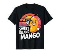 Design Sweet Island Mango per Gli Amanti della Frutta caraibica Maglietta