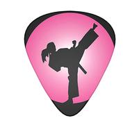 Design Taekwondo Il plettro per chitarra da 12 pezzi è adatto a varie chitarre elettriche, chitarre acustiche e bassi