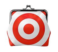 Design Target Stampa Squisito Bacio Blocco Portafoglio Compatto Versatile Donne Portamonete Piccolo Sacchetto Della Chiusura Lamp