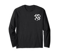 Design Tascabile con Stampa di Mucca frisonina - A Dairy famers Maglia a Manica