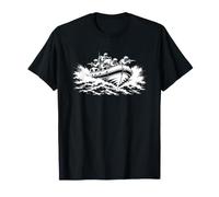 Design tattico della sagoma Marittima della Barca Rib del Team VBSS Maglietta