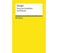 Design: Texte zur Geschichte und Theorie: 19539