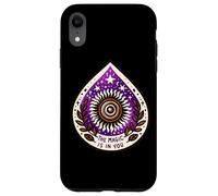 Design "The Magic Is In You" Cosmic Sunburst Custodia per iPhone XR