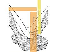Design Time: Shoes Edition Coloring Book