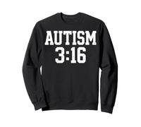 Design Tipografico Accettazione Autismo Felpa