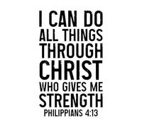 design tipografico di Dio o Gesù Adesivi murali in PVC 57.6x96.6cm È possibile modificare e aggiungere informazioni Nero