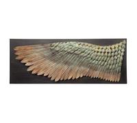 Design Toscano Ali piumate di Icaro Scultura murale, parti in metallo, finitura color bronzo, 91 cm
