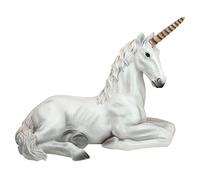 Design Toscano DB101 Scultura Unicorno Mistico di Avalon, Multicolore, 51x81.5x62 cm