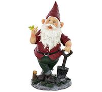 Design Toscano Garden GNOME Statue - Birdy & Spader Il Garden GNOME - Prato GNOME