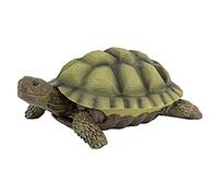 Design Toscano Gilbert La Tartaruga Decoro da giardino Statuetta animale, poliresina, a colori, 22,75 cm