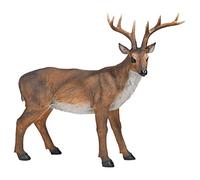 Design Toscano Grande cervo maschio Statua richiamo per cervi Statua animale, poliresina, a colori, 71 cm
