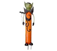 Design Toscano Halloween Metallo Conte Dracula Vampire Garden Stake - Vampire Figure - Halloween Prop