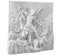 Design Toscano NG33581 Fregio di Parete Scultorea di Arcangelo St. Michael, Allora