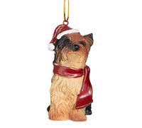 Design Toscano Ornamenti di Natale - Ornamenti di Natale Yorkie Vacanze per Cani