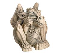 Design Toscano OS69003 Statua Gargoyle Continuate a Festeggiare, Stolti, Grande, Abbronzatura