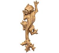 Design Toscano OS69683 Statua Gatto Gargoyle a Piede Libero!, Abbronzatura
