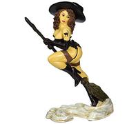 Design Toscano PD0413 Statua Strega Tentatrice con Tatuaggio, Multicolore, 9x21.5x28 cm