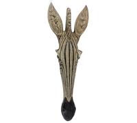 Design Toscano QS91790 Scultura Murale Maschera Animale della Savana, Zebra, Multicolore