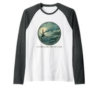 Design tributo a My Bonnie Lies Over the Ocean Maglia con Maniche Raglan