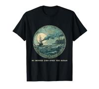 Design tributo a My Bonnie Lies Over the Ocean Maglietta