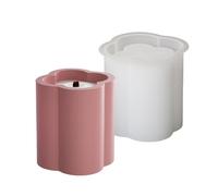 Design unico a forma di fiore Ciotola in silicone flessibile per pannelli di gioielli in resina epossidica Portacandele Casa Stoccaggio Artigianato fatto a mano