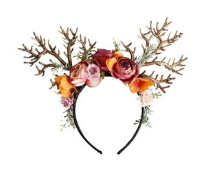 Design unico con corna di cervo, cerchietti natalizi con corna di cervo, perfetti per creare un'atmosfera divertente e allegra, versatili e